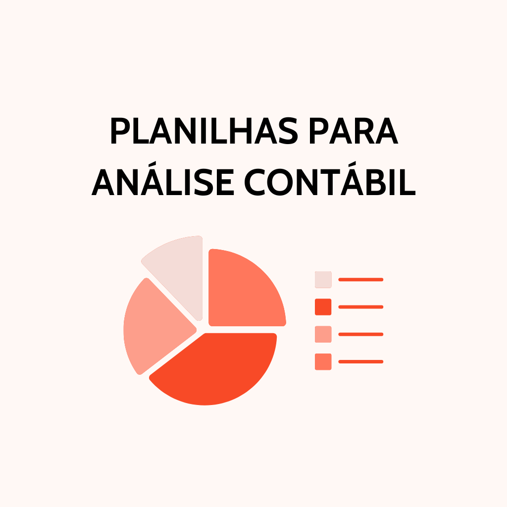 PLANILHAS PARA ANÁLISE CONTÁBIL